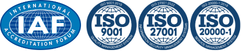 IAF, ISO 9001, ISO 27001, ISO 20000-1